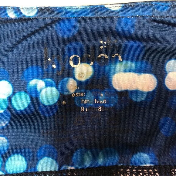 KYODEN Blue Athletic Workout Yoga Leggings Size Small - Picture 5 of 9